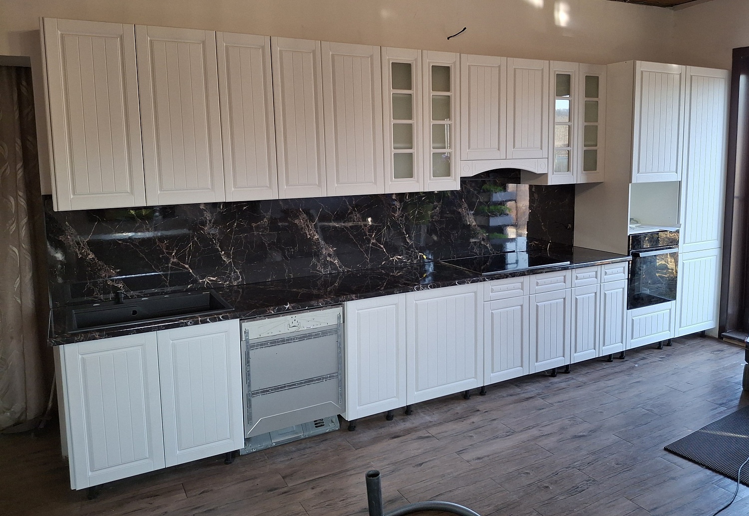 Модульная кухня Лондон Дуб белый