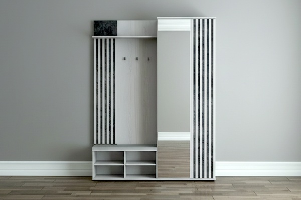 Марракеш Прихожая Анкор светлый / Цемент темный