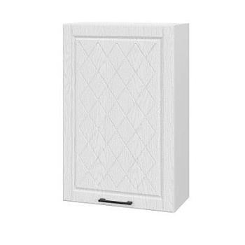 Шкаф верхний (премьер) ШВ 600Н-1 Барселона белый массив (МДФ 16мм МС София) Шкаф верхний (премьер) ШВ 600Н-1 Барселона белый массив (МДФ 16мм МС София)