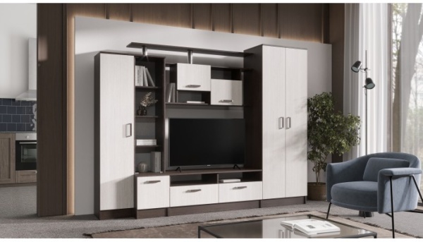 Гостиная Оскар Венге / Анкор светлый