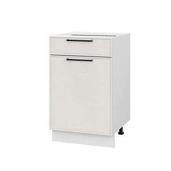 Шкаф нижний с ящиком ШН1Я 500 Либерти белый арт (МДФ 16мм МС София)