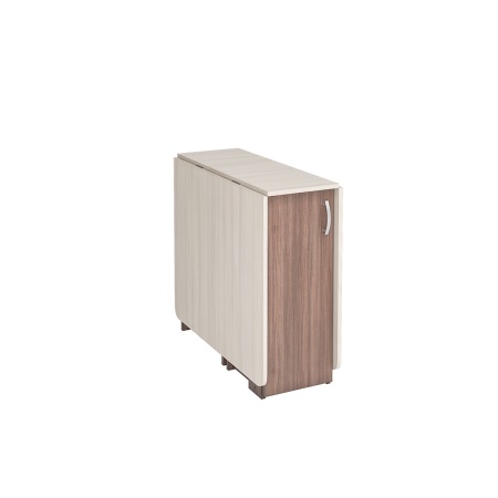 Стол-книжка с баром СТК-002 Ясень шимо темный/ясень шимо светлый