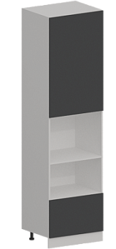 Пенал ШП 606М Гарден Графит софт