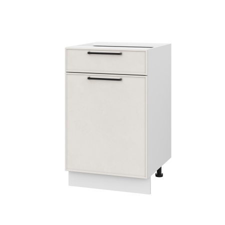 Шкаф нижний с ящиком ШН1Я 500 Либерти белый арт (МДФ 16мм МС София)