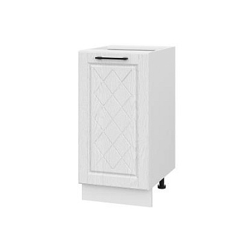 Шкаф нижний ШН 400 Барселона белый массив (МДФ 16мм МС София) Шкаф нижний ШН 400 Барселона белый массив (МДФ 16мм МС София)