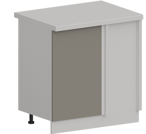 Шкаф нижний угловой ШНУ 990М Стенли Теплый серый