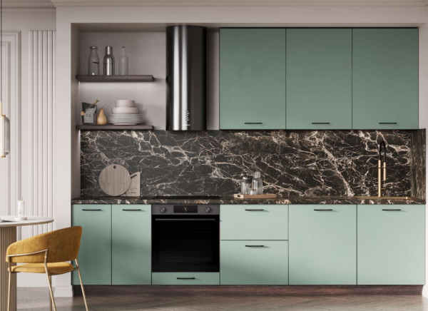 Модульная кухня Стенли Теплый серый