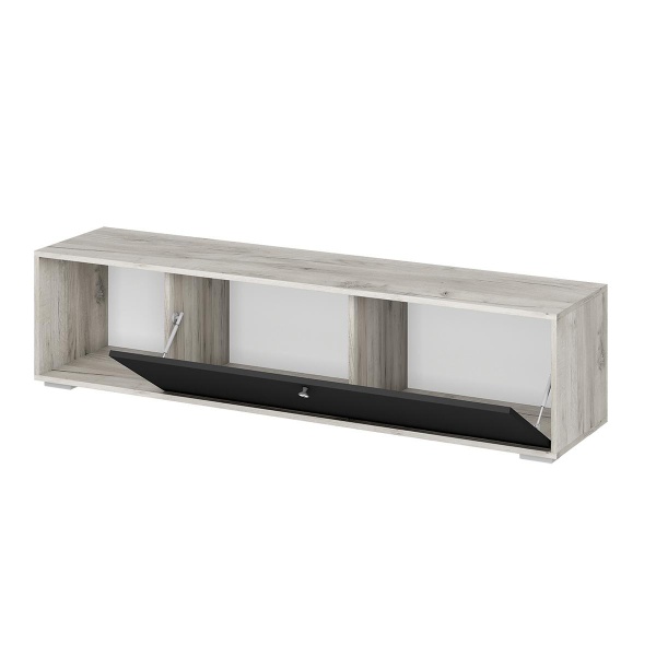 мс для гостиной Нанси ТБ-1600 дуб крафт серый/софт черный