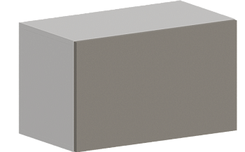 Шкаф верхний горизонтальный ШВГ 600 Стенли Теплый серый