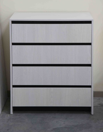 Бостон Комод 4 ящика Анкор светлый / Венге