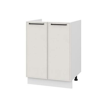 Шкаф нижний под мойку ШНМ 600 Либерти белый арт (МДФ 16мм МС София)