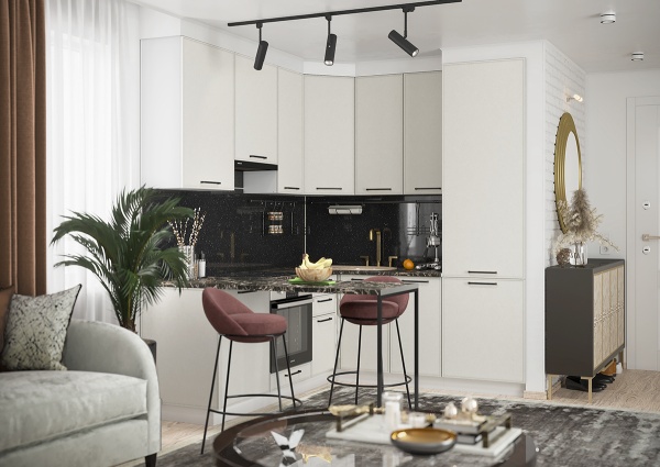 Модульная кухня Либерти Белый арт Модульная кухня Либерти Белый арт