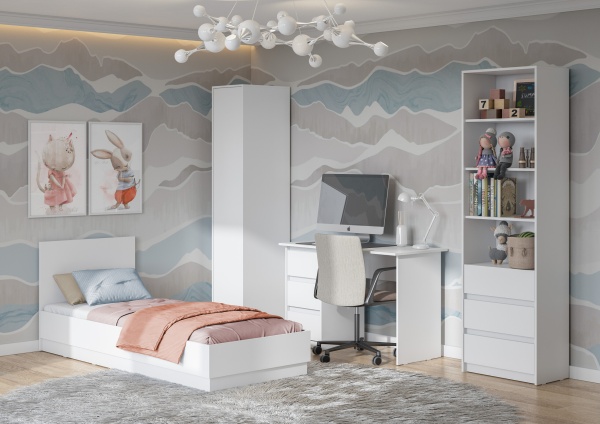 Модульная молодежная Айден Белый