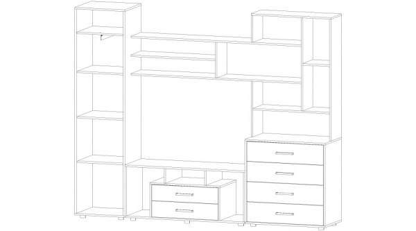 Гостиная Торонто Анкор светлый