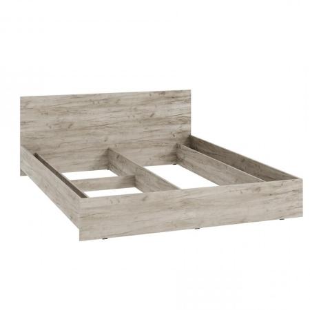 мс для спальни Ронда КР-160 (без основания) Дуб крафт серый / Дуб крафт серый