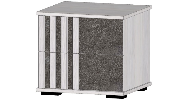 Марракеш Тумба прикроватная Анкор светлый / Цемент темный