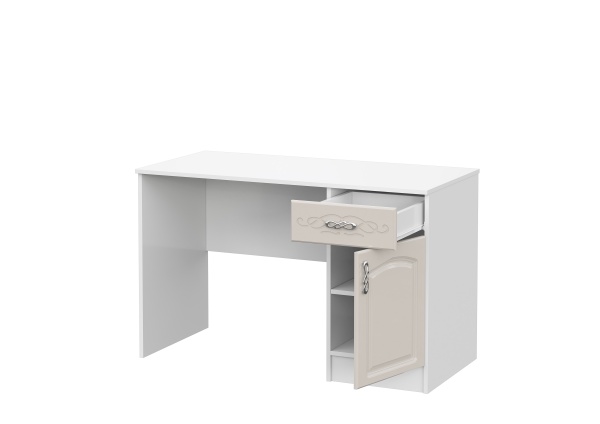 мс для спальни Венеция СТП белый/жемчуг