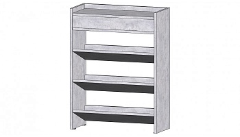 Обувница Визит Цемент светлый