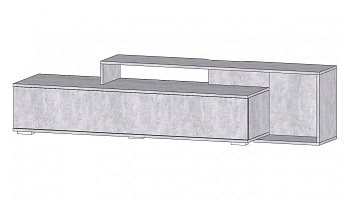 Даллас Тумба ТВ-05 Цемент светлый