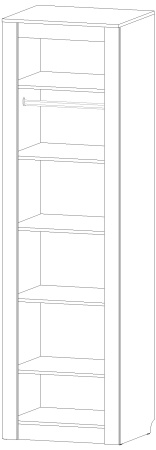 Пенал универсальный Ривьера Анкор светлый