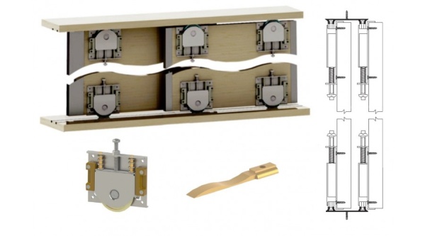 Прихожая купе Бриз Ясень Шимо комбинированный