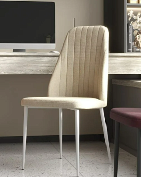 Стул Валенсия Бежевый Ultra Sand / Белый