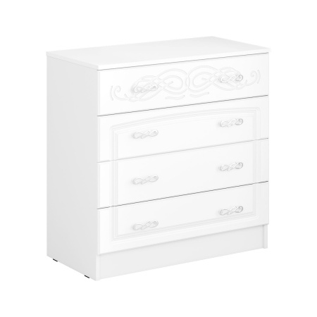 мс для спальни Венеция КМ-02 белый/софт даймонд