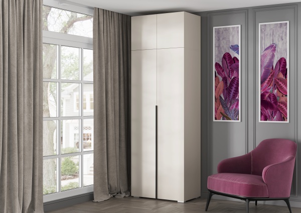 АЙРИ Шкаф ШК-002 (2ств.) Корпус - Кашемир 2,75