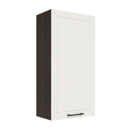 Шкаф верхний (премьер) ШВ 450Н Корпус: ЛДСП венге 16мм; фасад: фрезеровка Кельн, МДФ софт бланж 16мм