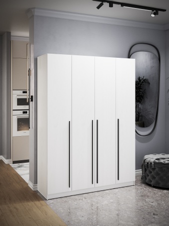 Модульная спальня Берген Белое дерево