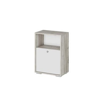 мс для гостиной Нанси ТБ-500 дуб крафт серый/софт айвори