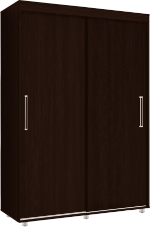 КОМФОРТ-12 ПРАЙМ 1,5м Шкаф "без зеркал" Венге / Венге