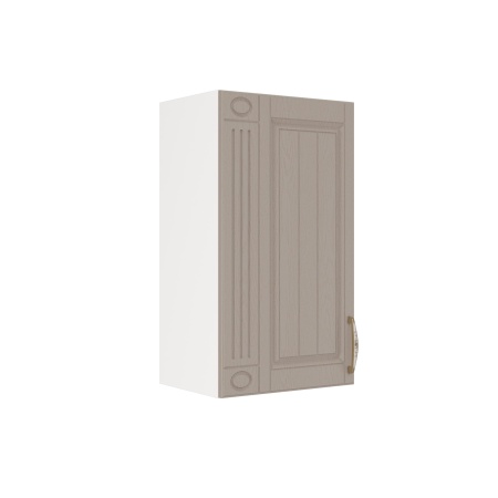 Шкаф верхний декор Лондон ШВФД 400 Белый/дуб капучино