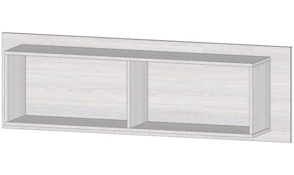 Бостон Антресоль АН-02 Анкор светлый / Венге