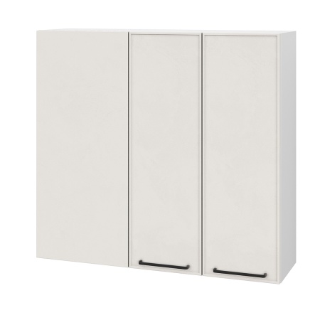 Шкаф верхний угловой (премьер) ШВУП 1000Н Либерти белый арт (МДФ 16мм МС София)