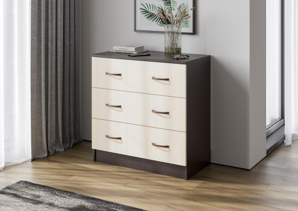 Комод КМ-002 Венге / Дуб Белфорд