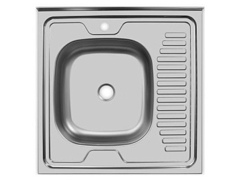 Мойка накладная ECO 600.600 L Мойка накладная ECO 600.600 L