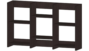 Полка книжная средняя Венге