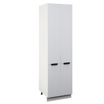 Пенал (премьер) П2 600Н Корпус: ЛДСП белый 16мм; фасад: фрезеровка Норд Line, МДФ софт даймонд 16 мм Пенал (премьер) П2 600Н Корпус: ЛДСП белый 16мм; фасад: фрезеровка Норд Line, МДФ софт даймонд 16 мм