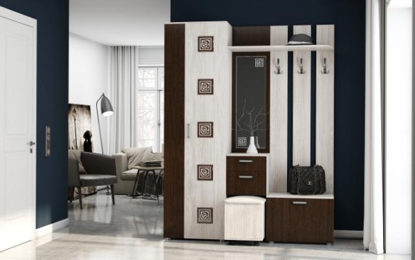 Прихожая Кристина Венге / Анкор светлый