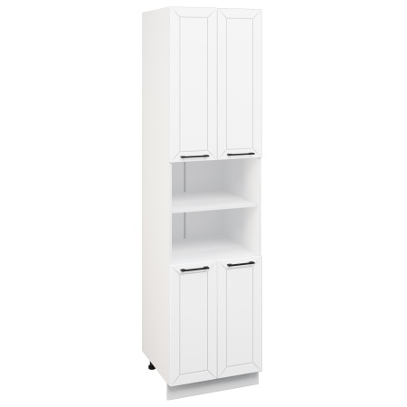 Пенал (премьер) ПД2 600Н Корпус: ЛДСП белый 16мм; фасад: фрезеровка Кельн, МДФ софт даймонд 16мм Пенал (премьер) ПД2 600Н Корпус: ЛДСП белый 16мм; фасад: фрезеровка Кельн, МДФ софт даймонд 16мм