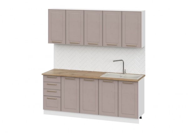 Кухня Милена 2,0м Белый / Макиато Кухня Милена 2,0м Белый / Макиато