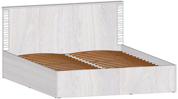 Кровать с подъёмный механизмом Ривьера 1600 Анкор светлый