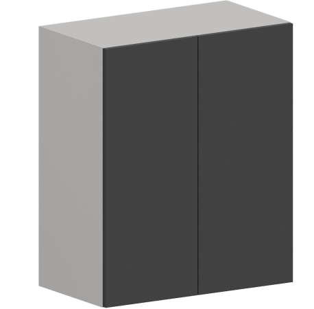 Шкаф верхний ШВ 600 Гарден Графит софт