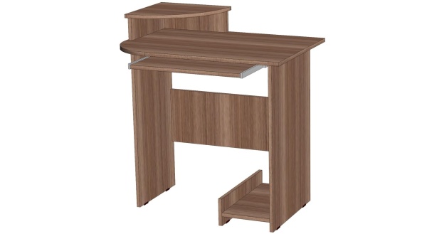 Стол компьютерный Мини Ясень Шимо тёмный