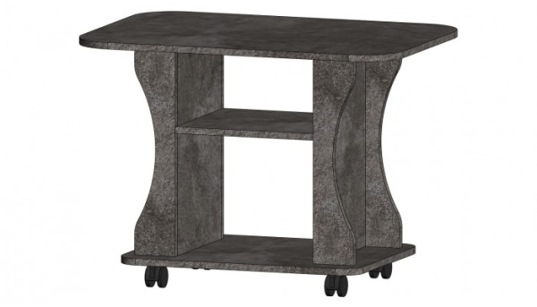Стол журнальный Дипломат Цемент темный Стол журнальный Дипломат Цемент темный