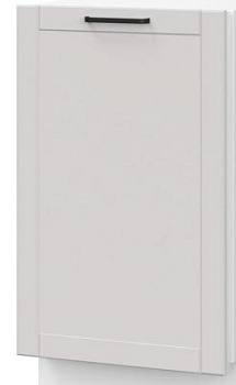 Фасад для посудомоечной машины ШНПМ 450 Фасад: фрезеровка Диада, МДФ лофт крем