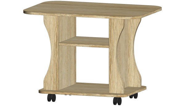 Стол журнальный Дипломат Дуб Сонома