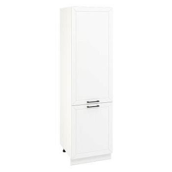 Пенал П600-11 Корпус: ЛДСП белый 16мм; фасад: фрезеровка Кельн, МДФ софт пломбир 16 мм Пенал П600-11 Корпус: ЛДСП белый 16мм; фасад: фрезеровка Кельн, МДФ софт пломбир 16 мм