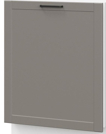 Фасад для посудомоечной машины ШНПМ 600 Фасад: фрезеровка Диада, МДФ лофт кварц